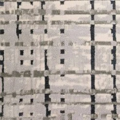Gentry 4 Grey 3 Ft. 3 In. x 5 Ft. 1 In. Abstract Checker Area Rug by Addison Rugs -TrafficMaster || Addison Rugs Sales grey addison rugs area rugs hdge4gr3x5 c3 1000