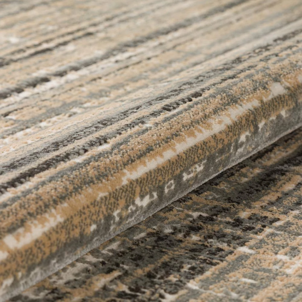 Gentry 8 Grey 8 Ft. x 10 Ft. Abstract Checker Area Rug by Addison Rugs 10 Gentry 8 Grey 8 Ft. x 10 Ft. Abstract Checker Area Rug by Addison Rugs - Image 8