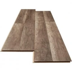 Grey Oak 7 mm T x 8.03 in. W Laminate Wood Flooring (23.91 sq.ft/Case) by TrafficMaster -TrafficMaster || Addison Rugs Sales grey oak trafficmaster laminate wood flooring 360731 00375 1d 1000