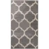 Seyward Grey 2 ft. 7 in. x 4 ft. Accent Rug by TrafficMaster 1 Seyward Grey 2 ft. 7 in. x 4 ft. Accent Rug by TrafficMaster -TrafficMaster || Addison Rugs Sales grey trafficmaster area rugs 4073gy35hba 091 64 1000