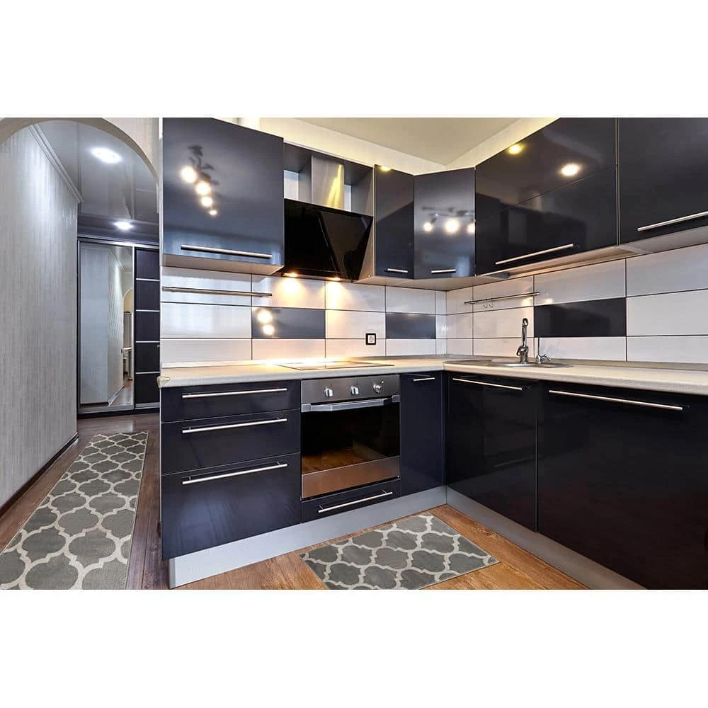 Seyward Grey 2 ft. 7 in. x 4 ft. Accent Rug by TrafficMaster 4 Seyward Grey 2 ft. 7 in. x 4 ft. Accent Rug by TrafficMaster - Image 2