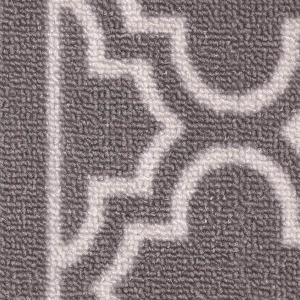 Trellis Grey 2 ft. x 5 ft. Accent Rug by TrafficMaster 6 Trellis Grey 2 ft. x 5 ft. Accent Rug by TrafficMaster - Image 4