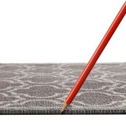 Trellis Grey 2 ft. x 5 ft. Accent Rug by TrafficMaster -TrafficMaster || Addison Rugs Sales grey trafficmaster area rugs mt1004445 77 1000