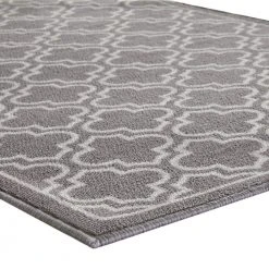 Trellis Grey 2 ft. 6 in. x 4 ft. Accent Rug by TrafficMaster 9 Trellis Grey 2 ft. 6 in. x 4 ft. Accent Rug by TrafficMaster -TrafficMaster || Addison Rugs Sales grey trafficmaster area rugs mt1004446 1f 1000