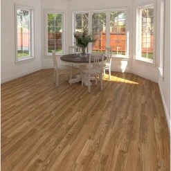 Kellum Valley Gunstock Oak 7 mm T x 8.03 in. W Laminate Wood Flooring (23.91 sq.ft/Case) by TrafficMaster 15 Kellum Valley Gunstock Oak 7 mm T x 8.03 in. W Laminate Wood Flooring (23.91 sq.ft/Case) by TrafficMaster -TrafficMaster || Addison Rugs Sales gunstock brown trafficmaster laminate wood flooring 360731 22430 31 1000