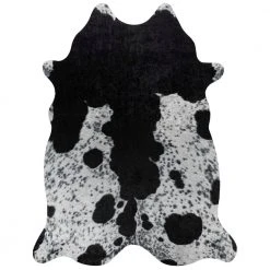 Winston 9 Holstein 7 ft. 9 in. x 9 ft. 7 in. Faux Hyde Area Rug by Addison Rugs