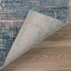 Apollo 5 Indigo 1 ft. 6 in. x 2 ft. 5 in. Distressed Crosshatch Indoor Area Rug by Addison Rugs -TrafficMaster || Addison Rugs Sales indigo addison rugs area rugs hdap5in20x30 66 1000