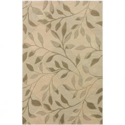Ascot 21 Diamond Floral Ivory 8 ft. x 10 ft. Area Rug by Addison Rugs