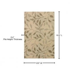 Ascot 21 Diamond Floral Ivory 8 ft. x 10 ft. Area Rug by Addison Rugs 14 Ascot 21 Diamond Floral Ivory 8 ft. x 10 ft. Area Rug by Addison Rugs -TrafficMaster || Addison Rugs Sales ivory addison rugs area rugs hdas21iv8x10 76 1000