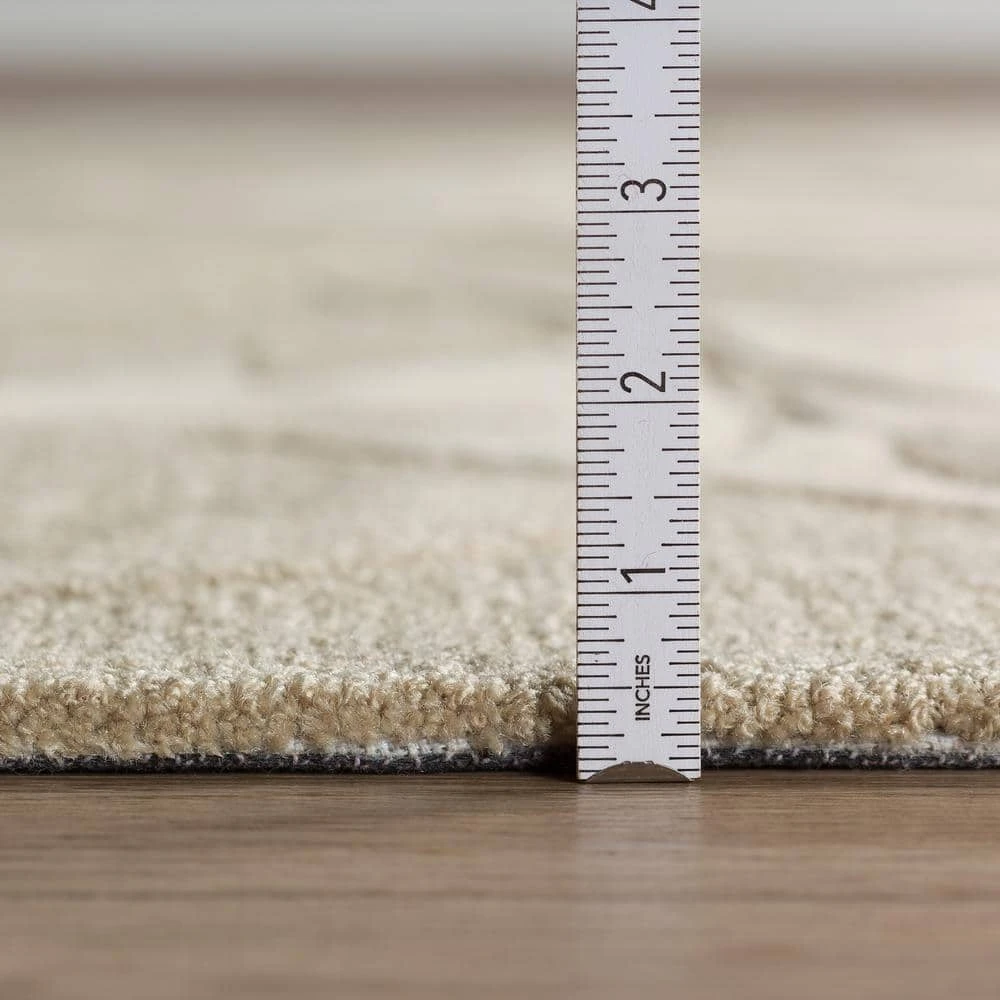 Ascot 21 Diamond Floral Ivory 8 ft. x 10 ft. Area Rug by Addison Rugs 6 Ascot 21 Diamond Floral Ivory 8 ft. x 10 ft. Area Rug by Addison Rugs - Image 4