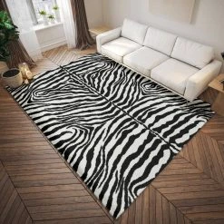 Kruger Ivory 10 ft. x 14 ft. Animal Print Area Rug by Addison Rugs -TrafficMaster || Addison Rugs Sales ivory addison rugs area rugs hdkr1iv10x14 31 1000