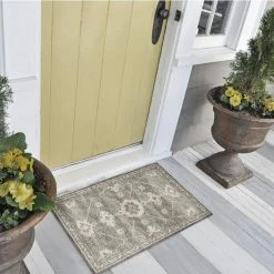 Modena Khaki 1 ft. 8 in. x 2 ft. 6 in. Persian Accent Rug by Addison Rugs -TrafficMaster || Addison Rugs Sales khaki addison rugs area rugs hdmo16kh20x30 d4 1000