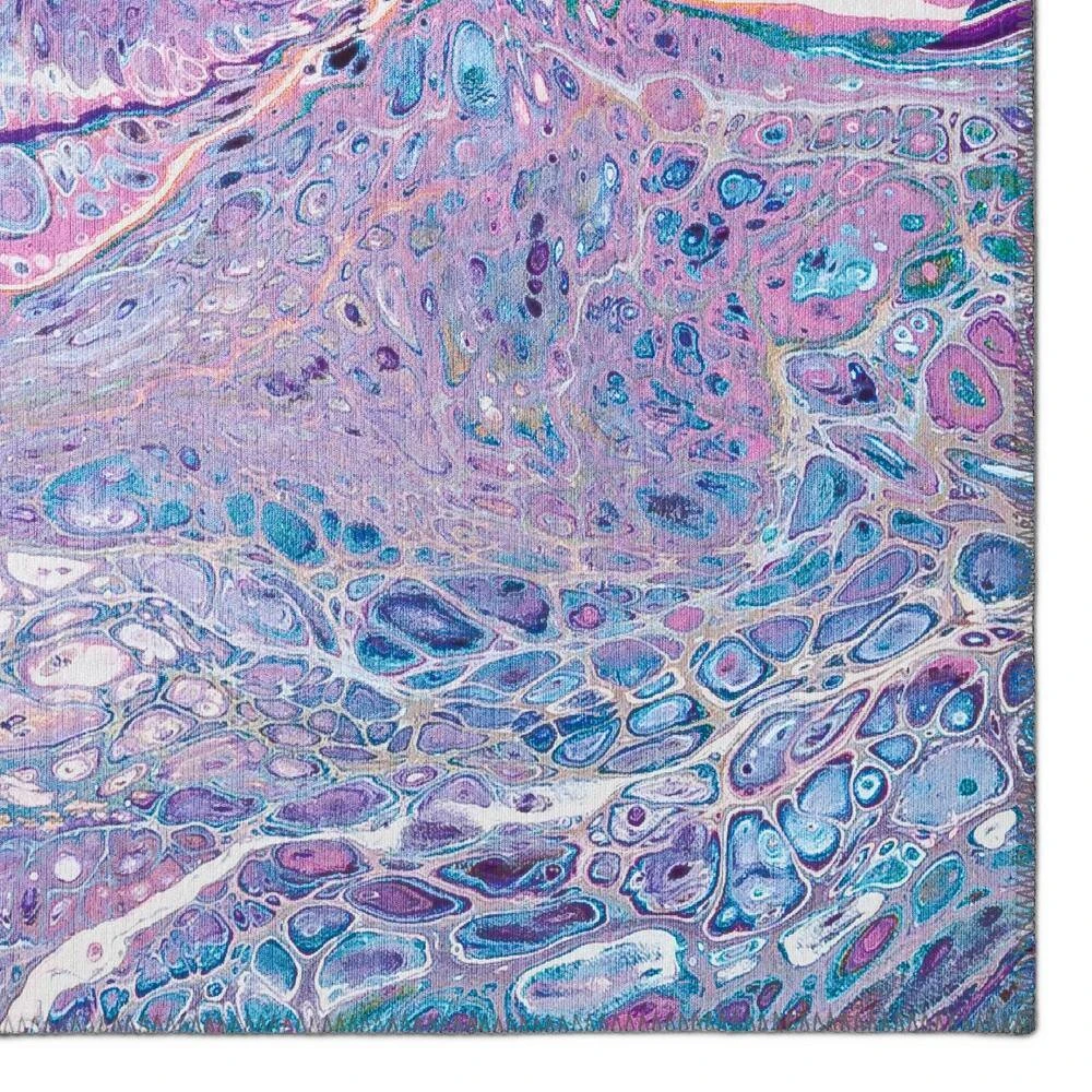 Copeland Lavender 3 ft. x 5 ft. Abstract Area Rug by Addison Rugs 6 Copeland Lavender 3 ft. x 5 ft. Abstract Area Rug by Addison Rugs - Image 4