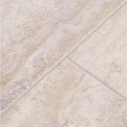 Light Grey 12 in. x 24 in. Travertine Peel and Stick Vinyl Tile Flooring (20 sq. ft. / case) by TrafficMaster 10 Light Grey 12 in. x 24 in. Travertine Peel and Stick Vinyl Tile Flooring (20 sq. ft. / case) by TrafficMaster -TrafficMaster || Addison Rugs Sales light grey travertine trafficmaster vinyl tile 221924u 40 1000