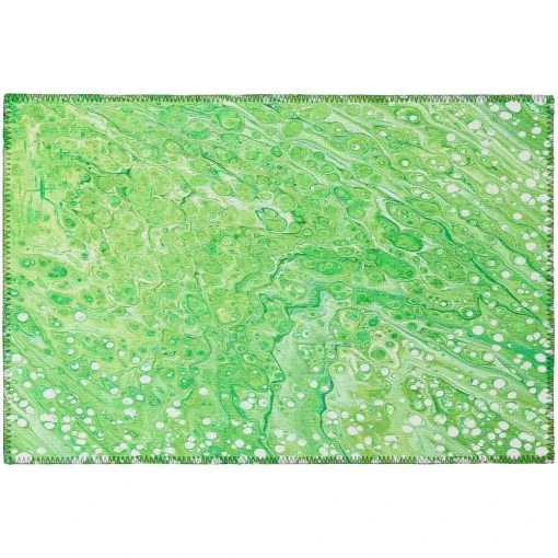 Copeland Lime 1 ft. 8 in. x 2 ft. 6 in. Abstract Accent Rug by Addison Rugs -TrafficMaster || Addison Rugs Sales lime addison rugs area rugs hdkc5lm20x30 64 1000