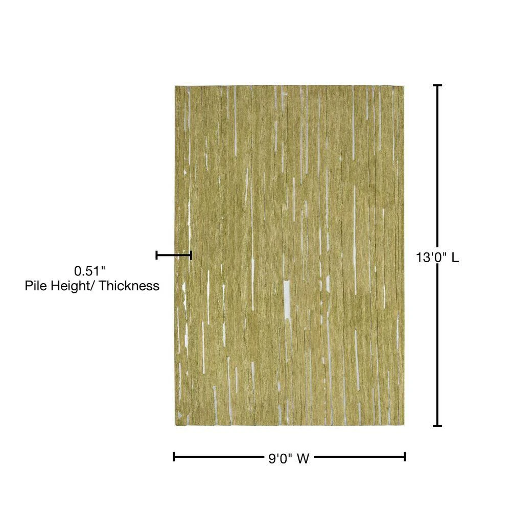 Ritz 1 Lime 9 ft. x 13 ft. Area Rug by Addison Rugs 10 Ritz 1 Lime 9 ft. x 13 ft. Area Rug by Addison Rugs - Image 8