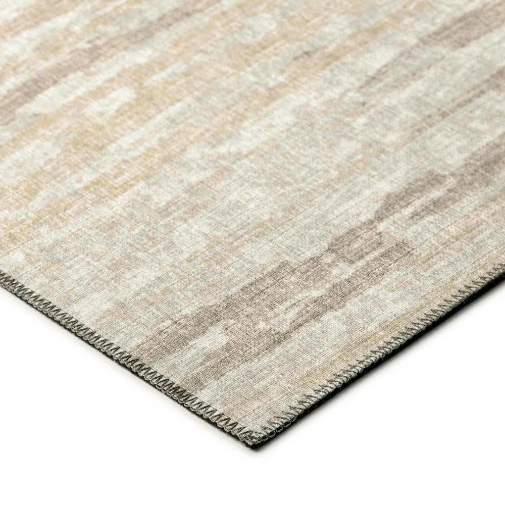Evolve Linen 8 ft. x 10 ft. Stripe Area Rug by Addison Rugs 4 Evolve Linen 8 ft. x 10 ft. Stripe Area Rug by Addison Rugs - Image 2