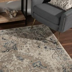 Provincial 7 Linen 7 ft. 10 in. x 10 ft. 7 in. Medallion Persian Area Rug by Addison Rugs 16 Provincial 7 Linen 7 ft. 10 in. x 10 ft. 7 in. Medallion Persian Area Rug by Addison Rugs -TrafficMaster || Addison Rugs Sales linen addison rugs area rugs hdpc7li8x11 1d 1000