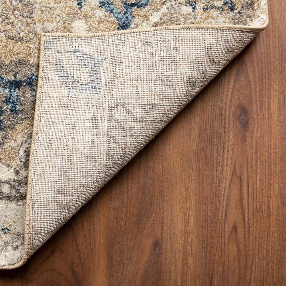 Provincial 7 Linen 7 ft. 10 in. x 10 ft. 7 in. Medallion Persian Area Rug by Addison Rugs 6 Provincial 7 Linen 7 ft. 10 in. x 10 ft. 7 in. Medallion Persian Area Rug by Addison Rugs - Image 4