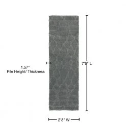 Concord 1 Metal 2 ft. 3 in. x 7 ft. 5 in. Runner Rug by Addison Rugs -TrafficMaster || Addison Rugs Sales metal addison rugs area rugs hdcd1me2x7 76 1000