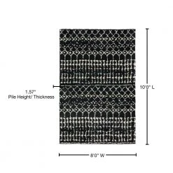 Concord 2 Midnight 8 ft. x 10 ft. Area Rug by Addison Rugs 14 Concord 2 Midnight 8 ft. x 10 ft. Area Rug by Addison Rugs -TrafficMaster || Addison Rugs Sales midnight addison rugs area rugs hdcd2mi8x10 76 1000