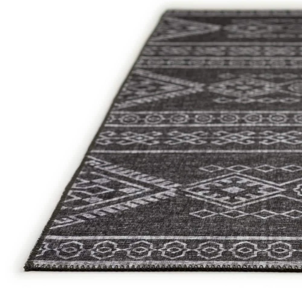 Modena Midnight 10 ft. x 14 ft. Southwest Area Rug by Addison Rugs 4 Modena Midnight 10 ft. x 14 ft. Southwest Area Rug by Addison Rugs - Image 2