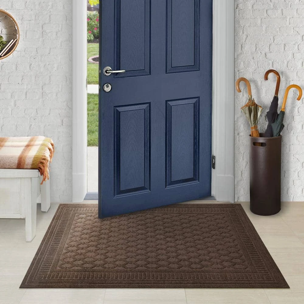 Embossed Mocha 3 ft. x 4 ft. Door Mat by TrafficMaster 8 Embossed Mocha 3 ft. x 4 ft. Door Mat by TrafficMaster - Image 6