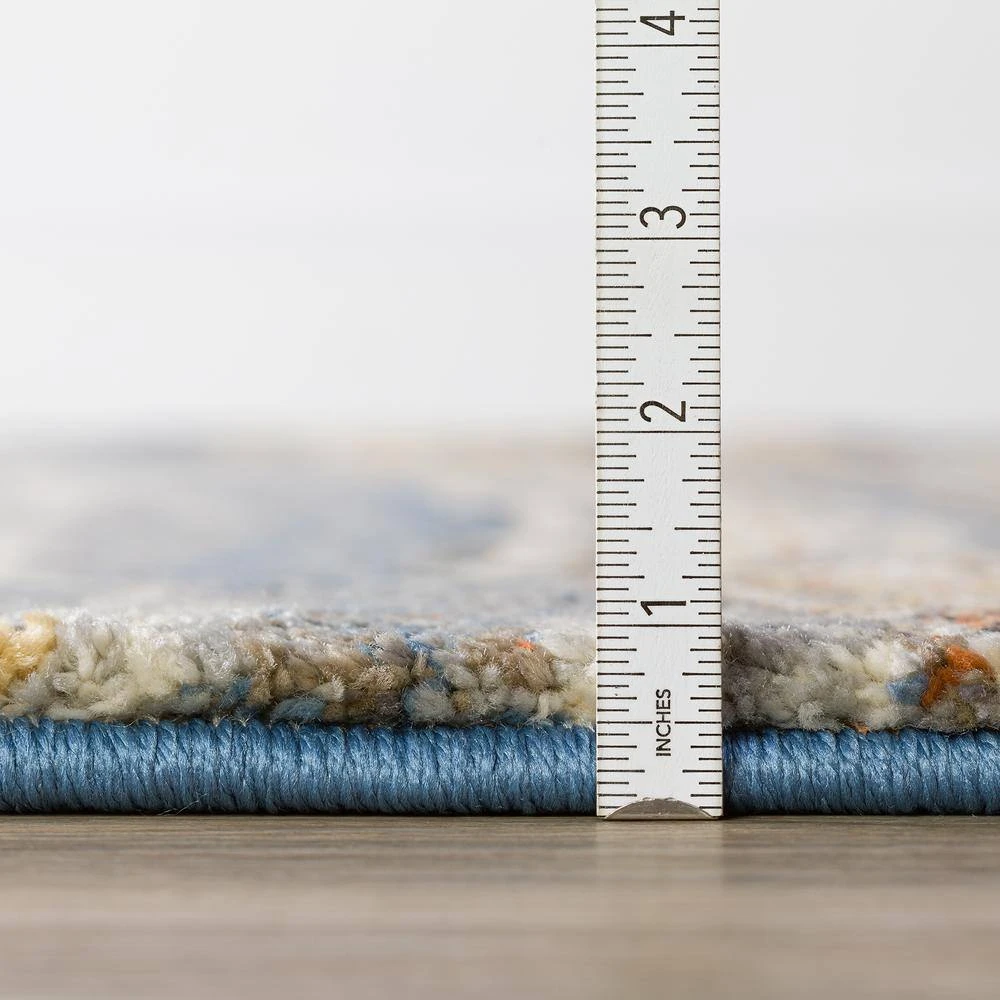 Ankara 18 Multi 8 Ft. x 10 Ft. Geode Area Rug by Addison Rugs 9 Ankara 18 Multi 8 Ft. x 10 Ft. Geode Area Rug by Addison Rugs - Image 7