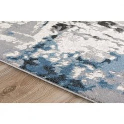 Apollo Grey 2 ft.3 in. x 7 ft.5 in. Abstract Polypropylene Runner Rug by Addison Rugs -TrafficMaster || Addison Rugs Sales multi addison rugs area rugs hdap2mu2x7 4f 1000
