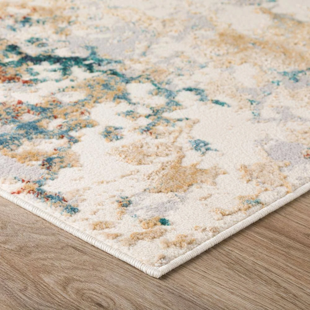 Gentry 26 Multi 9 Ft. 4 In. x 13 Ft. 2 In. Abstract Watercolor Area Rug by Addison Rugs 8 Gentry 26 Multi 9 Ft. 4 In. x 13 Ft. 2 In. Abstract Watercolor Area Rug by Addison Rugs - Image 6