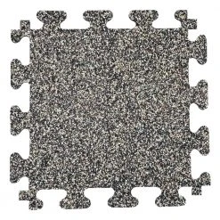 18 in. x 18 in. Rubber Gym/Exercise Flooring Tiles with Nike Grind (14.32 sq. ft.) (6-Pack) Colors will Vary by TrafficMaster