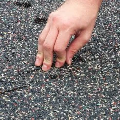 18 in. x 18 in. Rubber Gym/Exercise Flooring Tiles with Nike Grind (14.32 sq. ft.) (6-Pack) Colors will Vary by TrafficMaster 19 18 in. x 18 in. Rubber Gym/Exercise Flooring Tiles with Nike Grind (14.32 sq. ft.) (6-Pack) Colors will Vary by TrafficMaster -TrafficMaster || Addison Rugs Sales multi colored specs light gray base trafficmaster gym floor tiles 58807 76 1000