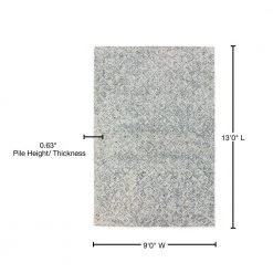 Evie 1 Navy 9 ft. x 13 ft. Area Rug by Addison Rugs 20 Evie 1 Navy 9 ft. x 13 ft. Area Rug by Addison Rugs -TrafficMaster || Addison Rugs Sales navy addison rugs area rugs hdev1na9x13 76 1000