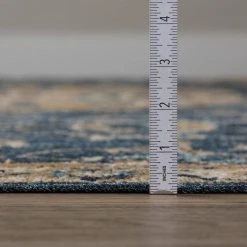 Fergus 3 Navy 2 ft. 3 in. x 7 ft. 5 in. Runner Rug by Addison Rugs -TrafficMaster || Addison Rugs Sales navy addison rugs area rugs hdfg3na2x7 1f 1000