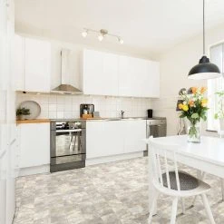 Neutral Square Slate Stone Residential Vinyl Sheet Flooring 12ft. Wide x Cut to Length by TrafficMaster 18 Neutral Square Slate Stone Residential Vinyl Sheet Flooring 12ft. Wide x Cut to Length by TrafficMaster -TrafficMaster || Addison Rugs Sales neutral slate trafficmaster vinyl sheet flooring u6920 258c990p144 1d 1000