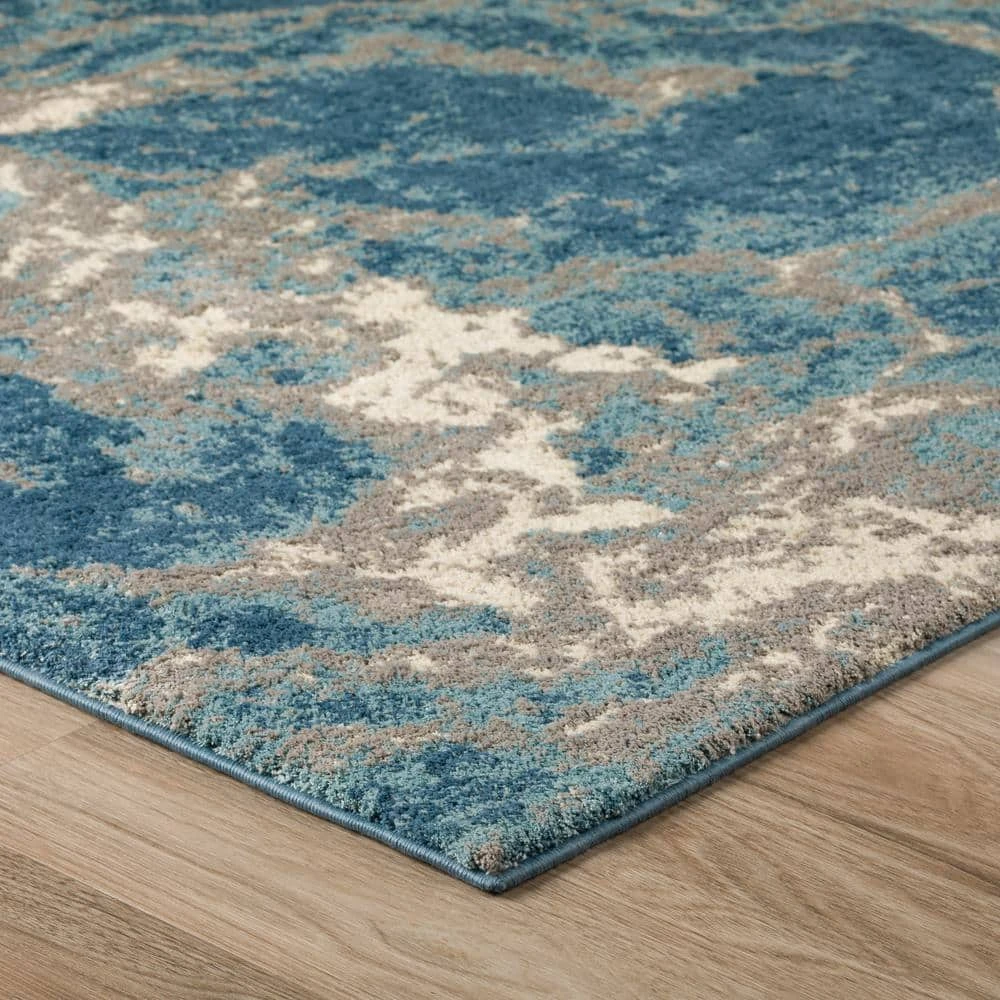 Larkin 1 Ocean 5 ft. 1 in. x 7 ft. 5 in. Area Rug by Addison Rugs 5 Larkin 1 Ocean 5 ft. 1 in. x 7 ft. 5 in. Area Rug by Addison Rugs - Image 3