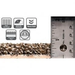 Calico Rock Brown Residential 18 in. x 18 Peel and Stick Carpet Tile (10 Tiles/Case) 22.50 sq. ft. by TrafficMaster 17 Calico Rock Brown Residential 18 in. x 18 Peel and Stick Carpet Tile (10 Tiles/Case) 22.50 sq. ft. by TrafficMaster -TrafficMaster || Addison Rugs Sales oxford trafficmaster carpet tile ht003 763 1818 66 1000