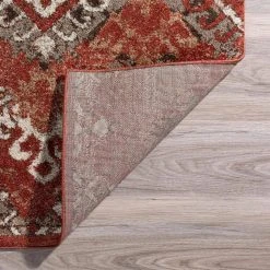 Richmond 10 Paprika 8 ft. 2 in. X 10 ft. Area Rug by Addison Rugs -TrafficMaster || Addison Rugs Sales paprika addison rugs area rugs hdri10pa8x10 66 1000