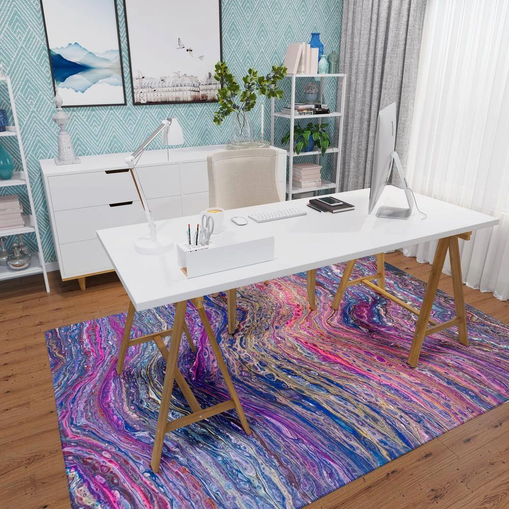 Copeland Passion 2 ft. 3 in. x 7 ft. 6 in. Abstract Runner Rug by Addison Rugs 10 Copeland Passion 2 ft. 3 in. x 7 ft. 6 in. Abstract Runner Rug by Addison Rugs - Image 8