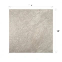Portland Stone Gray 18 in. x 18 in. Glazed Ceramic Floor and Wall Tile (17.44 sq. ft. / case) by TrafficMaster 20 Portland Stone Gray 18 in. x 18 in. Glazed Ceramic Floor and Wall Tile (17.44 sq. ft. / case) by TrafficMaster -TrafficMaster || Addison Rugs Sales portland stone gray trafficmaster ceramic tile ulmk18181pv 66 1000