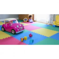 Primary Pastel 24 in. x 24 in. x 0.47 in. Foam Playroom Floor Tiles (4 Tiles/Pack) (16 sq. ft.) by TrafficMaster 27 Primary Pastel 24 in. x 24 in. x 0.47 in. Foam Playroom Floor Tiles (4 Tiles/Pack) (16 sq. ft.) by TrafficMaster -TrafficMaster || Addison Rugs Sales primary pastel trafficmaster gym floor tiles 24121hdus 76 1000
