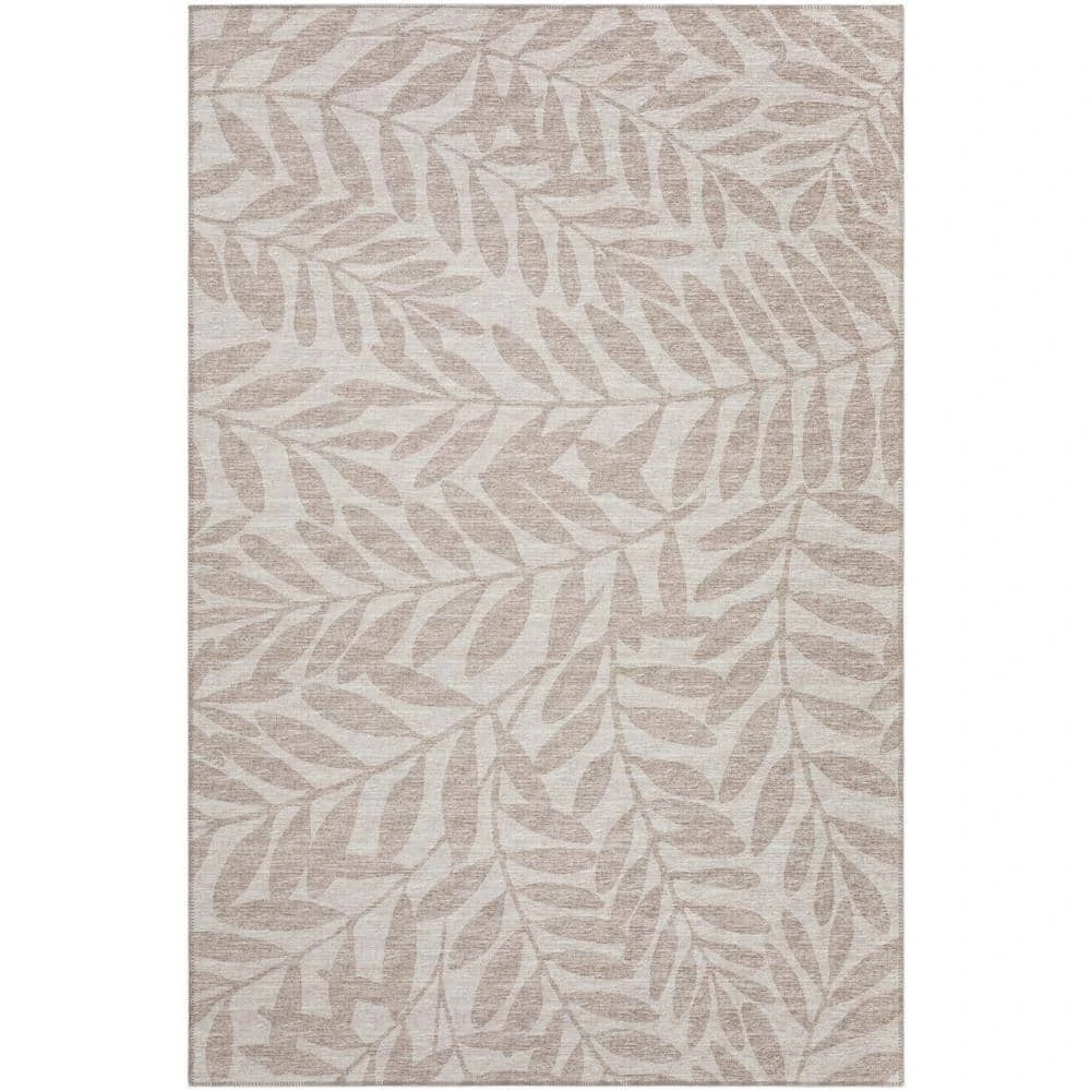 Modena Putty 9 ft. x 12 ft. Floral Area Rug by Addison Rugs 3 Modena Putty 9 ft. x 12 ft. Floral Area Rug by Addison Rugs