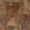 Rustic Rectangular Slate Clay Stone Residential Vinyl Sheet Flooring 12ft. Wide x Cut to Length by TrafficMaster -TrafficMaster || Addison Rugs Sales rustic slate clay trafficmaster vinyl sheet flooring u4990 407c917p144 64 1000