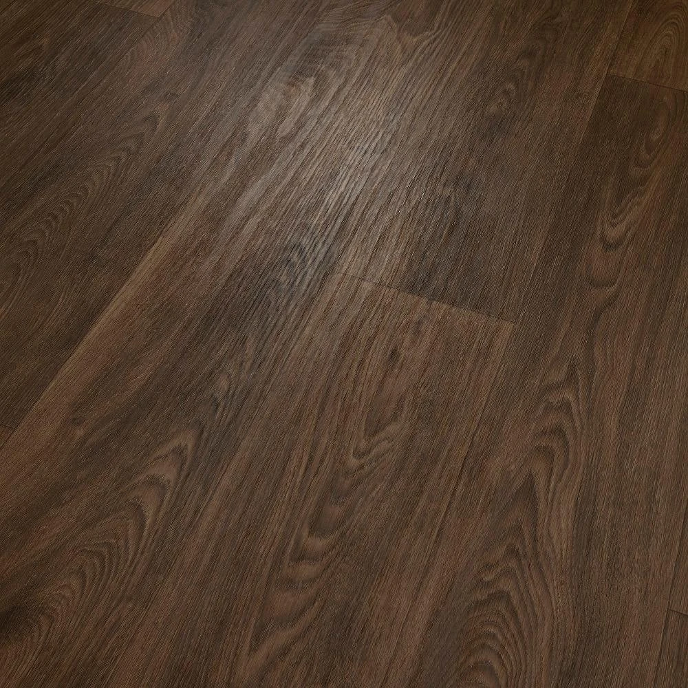 Scorched Walnut Natural Wood Residential Vinyl Sheet Flooring 12ft. Wide x Cut to Length by TrafficMaster 11 Scorched Walnut Natural Wood Residential Vinyl Sheet Flooring 12ft. Wide x Cut to Length by TrafficMaster - Image 9