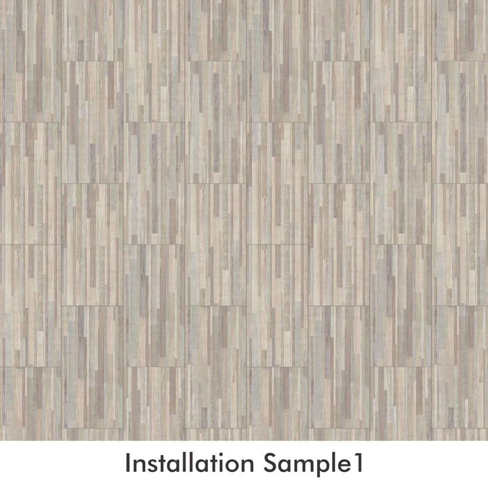 Seashore Wood 12 in. x 24 in. Peel and Stick Vinyl Tile Flooring (20 sq. ft. / case) by TrafficMaster 9 Seashore Wood 12 in. x 24 in. Peel and Stick Vinyl Tile Flooring (20 sq. ft. / case) by TrafficMaster - Image 7
