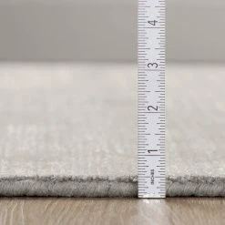 Audrey 1 Silver 9'X13' Solid Hand Loomed Wool and Viscose Indoor by Addison Rugs -TrafficMaster || Addison Rugs Sales silver addison rugs area rugs hdau1si9x13 c3 1000