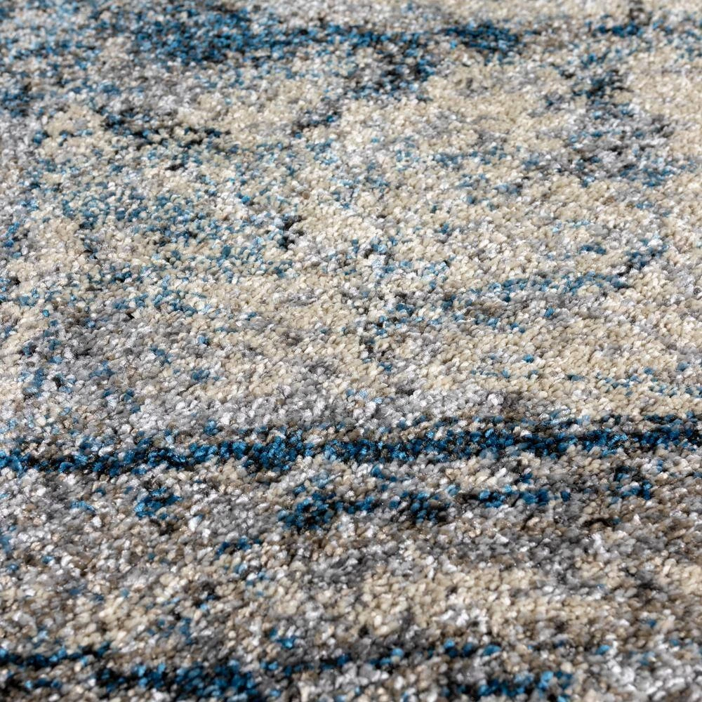 Benelli 5 Silver 3 ft. 3 in. x 5 ft. 3 in. Area Rug by Addison Rugs 11 Benelli 5 Silver 3 ft. 3 in. x 5 ft. 3 in. Area Rug by Addison Rugs - Image 9