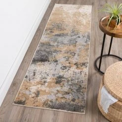 Gentry 19 Silver 2 Ft. 3 In. x 7 Ft. 5 In. Abstract Area Rug by Addison Rugs 23 Gentry 19 Silver 2 Ft. 3 In. x 7 Ft. 5 In. Abstract Area Rug by Addison Rugs -TrafficMaster || Addison Rugs Sales silver addison rugs area rugs hdge19si2x7 31 1000