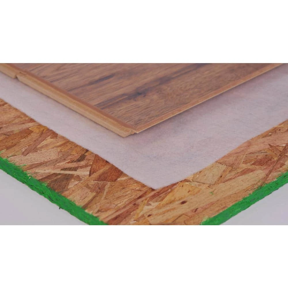 Standard 100 sq. ft. Rolls 25 ft. x 4 ft. x .080 in. Polyethylene Foam 2-in-1 Underlayment by TrafficMaster 6 Standard 100 sq. ft. Rolls 25 ft. x 4 ft. x .080 in. Polyethylene Foam 2-in-1 Underlayment by TrafficMaster - Image 5