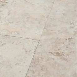 Travertine 12 in. x 12 in. Peel and Stick Vinyl Tile (30 sq. ft. / case) by TrafficMaster -TrafficMaster || Addison Rugs Sales travertine beige trafficmaster vinyl tile ss2380 40 1000